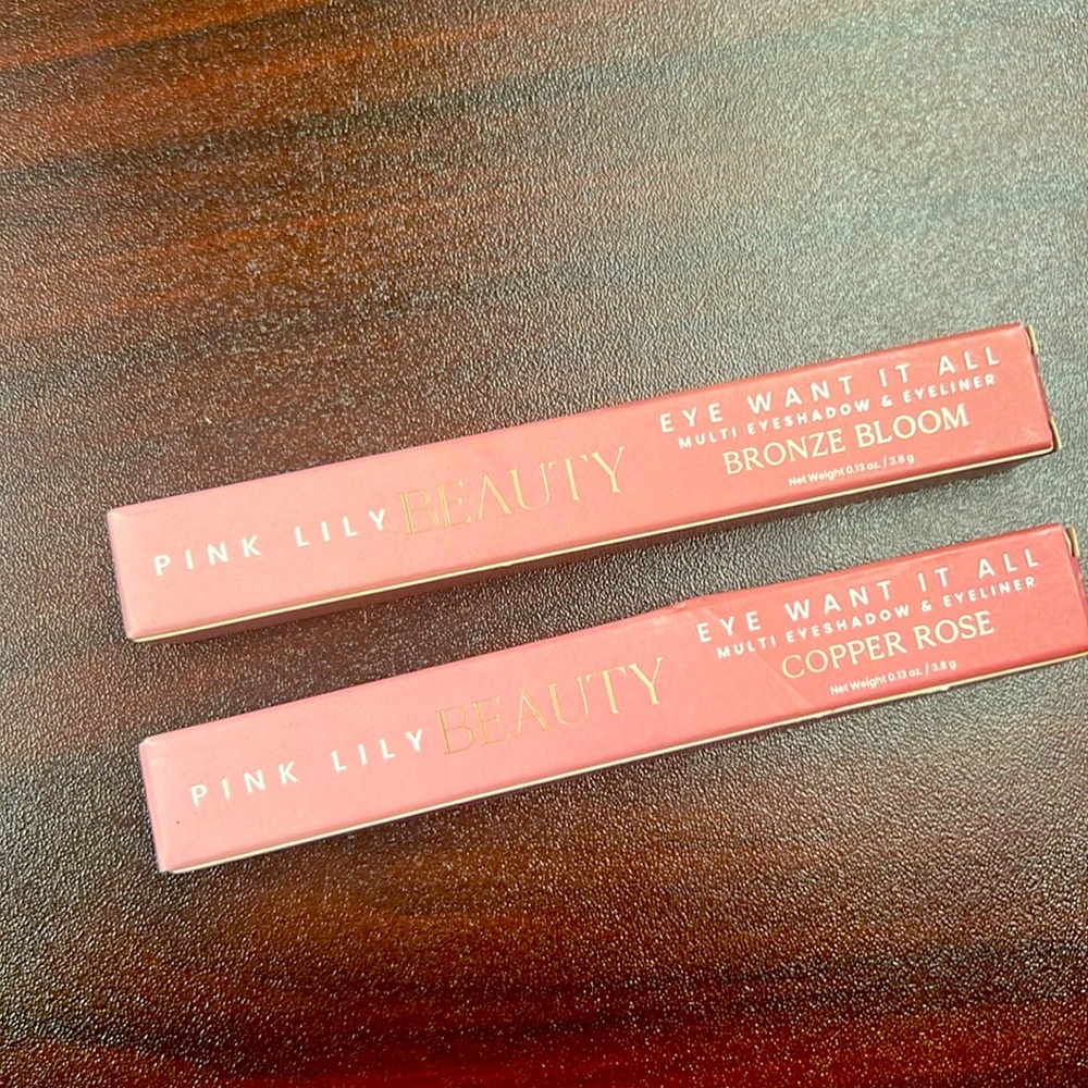Pink Lily Eye Want It All Eyeshadow and Eyeliner
